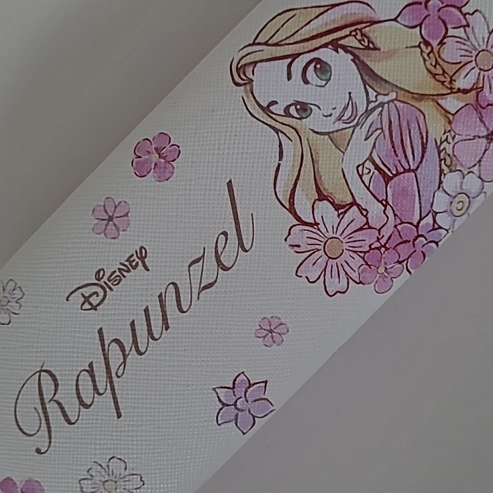 Rapunzel Disney Floral Hardshell Glasses Case Disney x Daiso